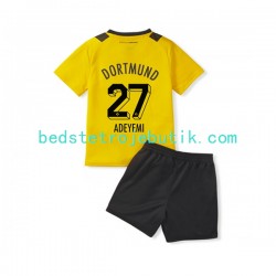 Borussia Dortmund Karim Adeyemi 27 Børn Hjemmebane Fodboldtrøje 2022-2023 Kortærmet