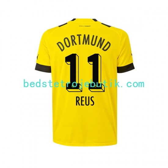 Borussia Dortmund Marco Reus 11 Mænd Hjemmebane Fodboldtrøje 2022-2023 Kortærmet