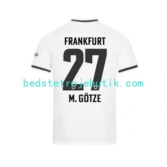 Eintracht Frankfurt Mario Gotze Mænd Hjemmebane Fodboldtrøje 2022-2023 Kortærmet