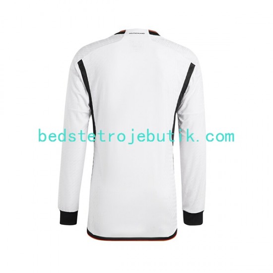 Tyskland Mænd Hjemmebane Fodboldtrøje World Cup 2022 Langærmet