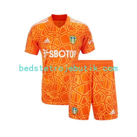 Leeds United Målmand Børn Udebane Fodboldtrøje 2022-2023 Kortærmet