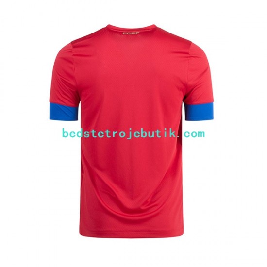 Costa Rica Mænd Hjemmebane Fodboldtrøje World Cup 2022 Kortærmet