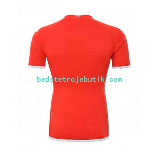 Tunesien Mænd Hjemmebane Fodboldtrøje World Cup 2022 Kortærmet