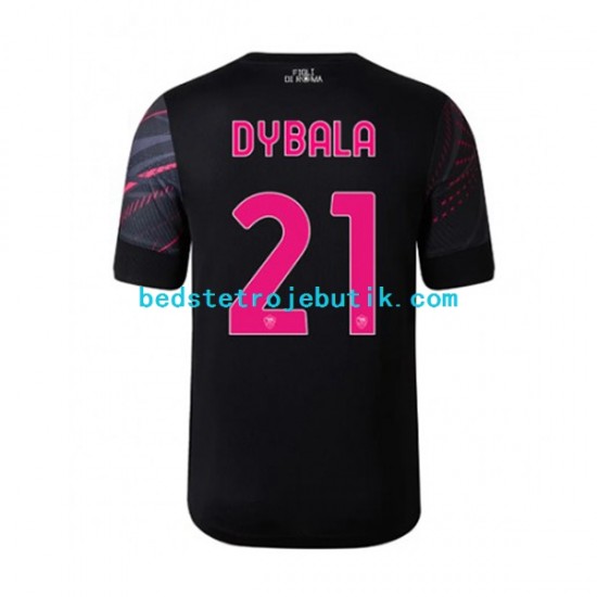 AS Roma Paulo Dybala 21 Mænd 3. Valg Fodboldtrøje 2022-2023 Kortærmet