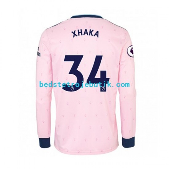 Arsenal Granit Xhaka 34 Mænd 3. Valg Fodboldtrøje 2022-2023 Langærmet