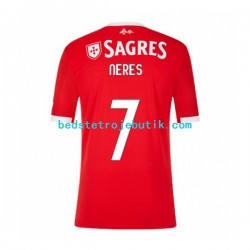 Benfica David Neres 7 Mænd Hjemmebane Fodboldtrøje 2022-2023 Kortærmet
