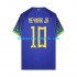 Brasilien Neymar JR 10 Mænd Udebane Fodboldtrøje World Cup 2022 Kortærmet