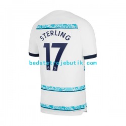 Chelsea Sterling 17 Mænd Udebane Fodboldtrøje 2022-2023 Kortærmet