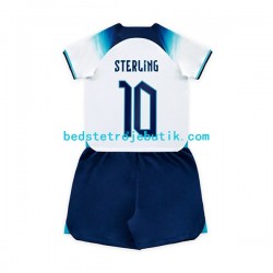 England Sterling 10 Børn Hjemmebane Fodboldtrøje World Cup 2022 Kortærmet