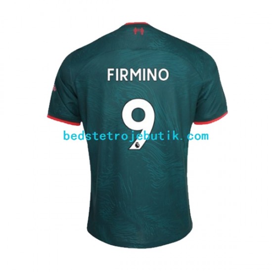 Liverpool Roberto Firmino 9 Mænd 3. Valg Fodboldtrøje 2022-2023 Kortærmet