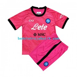 Napoli Målmand Børn Hjemmebane Fodboldtrøje 2022-2023 Kortærmet