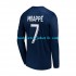 Paris Saint-Germain Mbappé 7 Mænd Hjemmebane Fodboldtrøje 2022-2023 Langærmet