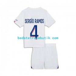 Paris Saint-Germain Sergio Ramos 4 Børn 3. Valg Fodboldtrøje 2022-2023 Kortærmet
