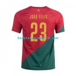 Portugal Joao Felix 23 Mænd Hjemmebane Fodboldtrøje World Cup 2022 Kortærmet