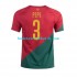 Portugal PEPE 3 Mænd Hjemmebane Fodboldtrøje World Cup 2022 Kortærmet