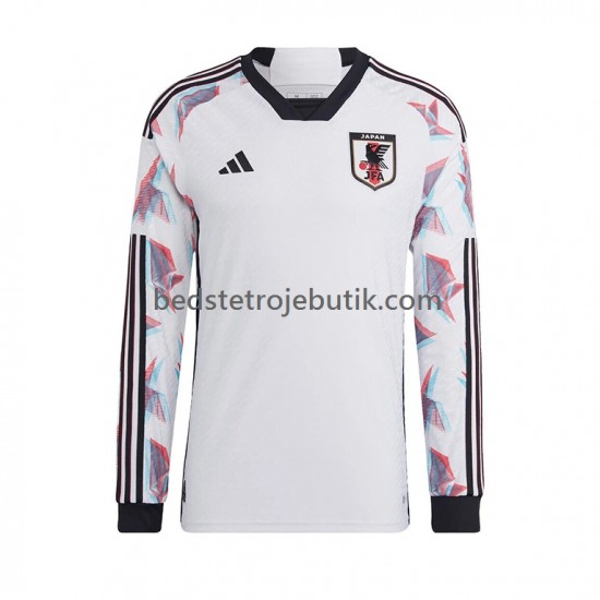 Japan Mænd Udebane Fodboldtrøje World Cup 2022 Langærmet