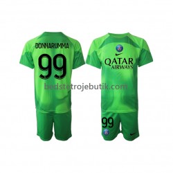 Paris Saint-Germain Donnarumma 99 Målmand Børn Hjemmebane Fodboldtrøje 2022-2023 Kortærmet