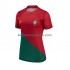 Portugal Dame Hjemmebane Fodboldtrøje World Cup 2022 Kortærmet