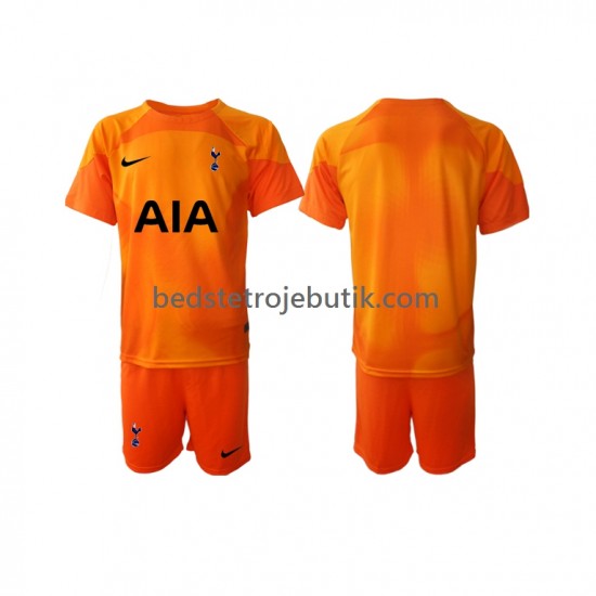 Tottenham Hotspur Målmand Børn Udebane Fodboldtrøje 2022-2023 Kortærmet