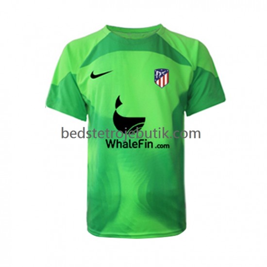 Atlético Madrid Målmand Mænd Hjemmebane Fodboldtrøje 2022-2023 Kortærmet