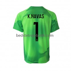 Paris Saint-Germain Keylor Navas 1 Målmand Mænd Hjemmebane Fodboldtrøje 2022-2023 Kortærmet