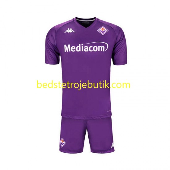 Fiorentina Børn Hjemmebane Fodboldtrøje 2024-2025 Kortærmet