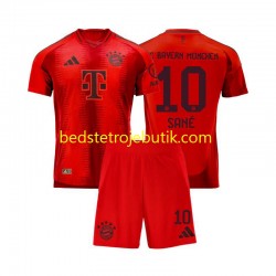 FC Bayern München Leroy Sane 10 Børn Hjemmebane Fodboldtrøje 2024-2025 Kortærmet