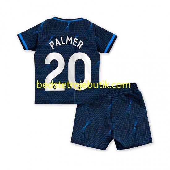 Chelsea Cole Palmer 20 Børn Udebane Fodboldtrøje 2023-2024 Kortærmet