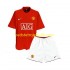 Manchester United 2007 Retro Børn Hjemmebane Fodboldtrøje Kortærmet
