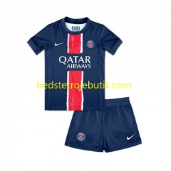 Paris Saint-Germain Børn Hjemmebane Fodboldtrøje 2024-2025 Kortærmet