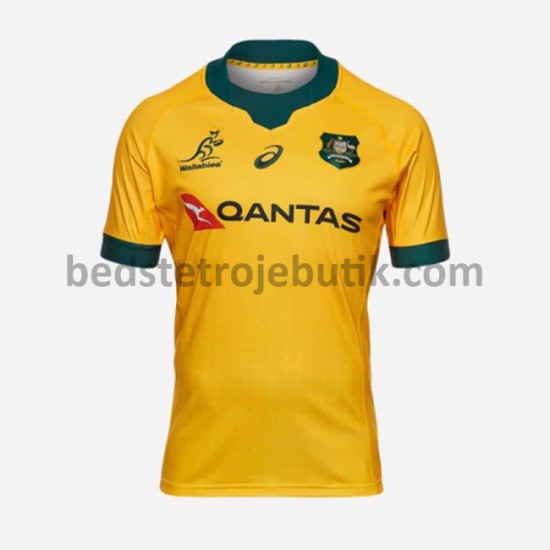 Australia Rugby Udebane Fodboldtrøje 2021 Kortærmet