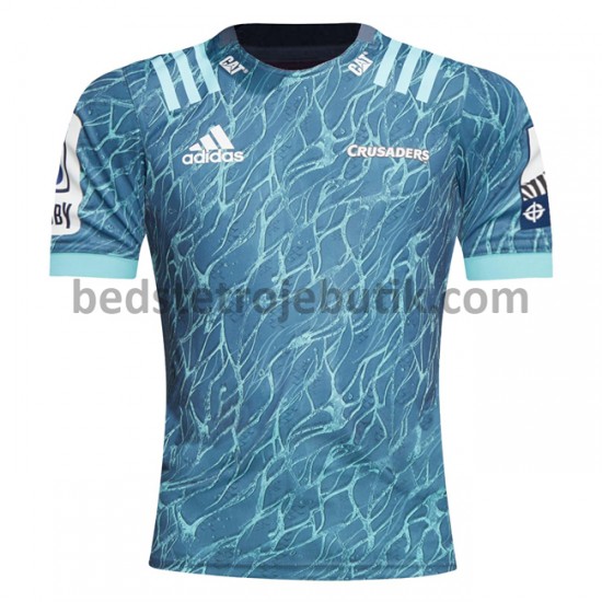 Crusaders Rugby Udebane Fodboldtrøje 2020 Kortærmet