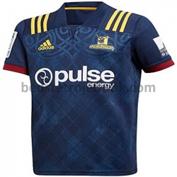 Dunedin Highlanders Rugby Hjemmebane Fodboldtrøje 2020 Kortærmet