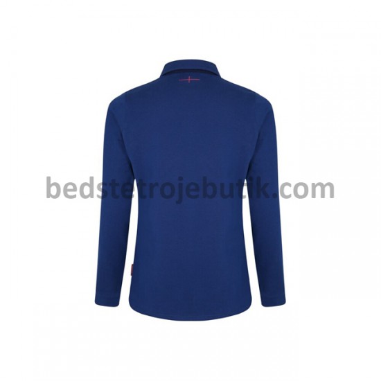 England Rugby Classic Dame Udebane Fodboldtrøje 2020-2021 Langærmet