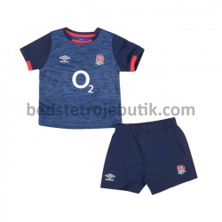 England Rugby Børn Udebane Fodboldtrøje 2020-2021 Kortærmet