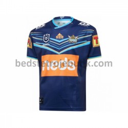 Gold Coast Titans Rugby Hjemmebane Fodboldtrøje 2020 Kortærmet