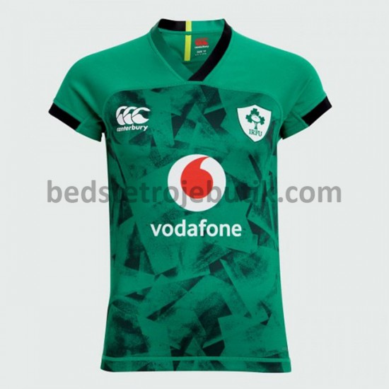 Irland Rugby Dame Hjemmebane Fodboldtrøje 2020-2021 Kortærmet