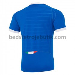 Italien Rugby Hjemmebane Fodboldtrøje 2020-2021 Kortærmet