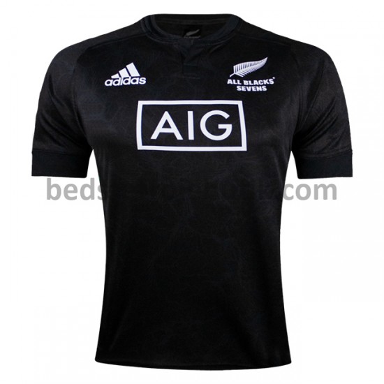 New Zealand 7S Rugby Hjemmebane Fodboldtrøje 2020-2021 Kortærmet
