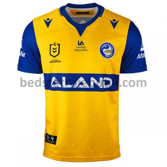 Parramatta Eels Rugby Udebane Fodboldtrøje 2021 Kortærmet