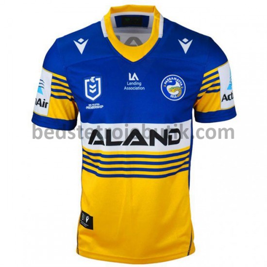 Parramatta Eels Rugby Hjemmebane Fodboldtrøje 2021 Kortærmet