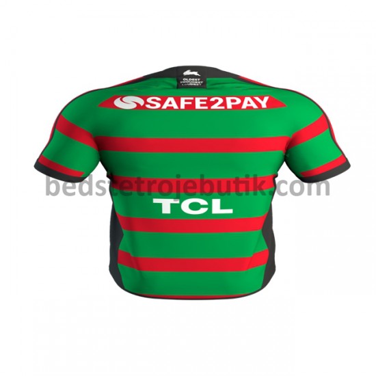 South Sydney Rabbitohs Rugby Hjemmebane Fodboldtrøje 2020 Kortærmet