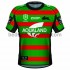 South Sydney Rabbitohs Rugby Hjemmebane Fodboldtrøje 2021 Kortærmet
