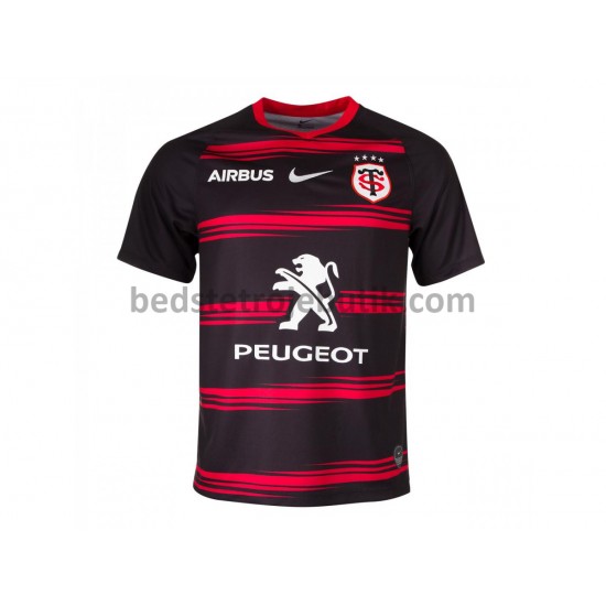 Stade Toulousain Rugby Hjemmebane Fodboldtrøje 2020-2021 Kortærmet