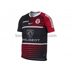 Stade Toulousain Rugby Hjemmebane Fodboldtrøje 2021-2022 Kortærmet