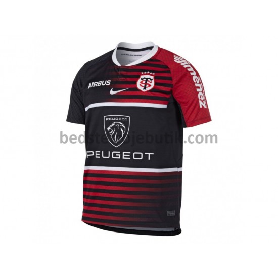 Stade Toulousain Rugby Hjemmebane Fodboldtrøje 2021-2022 Kortærmet