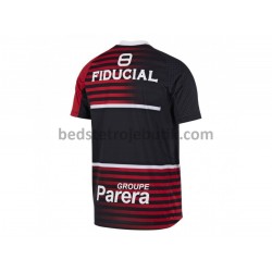 Stade Toulousain Rugby Hjemmebane Fodboldtrøje 2021-2022 Kortærmet