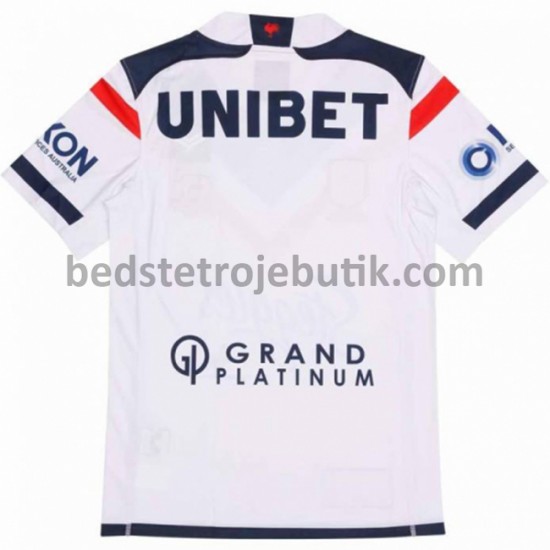 Sydney Roosters Rugby Udebane Fodboldtrøje 2021 Kortærmet