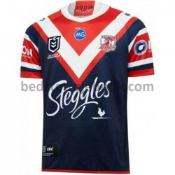 Sydney Roosters Rugby Hjemmebane Fodboldtrøje 2020 Kortærmet